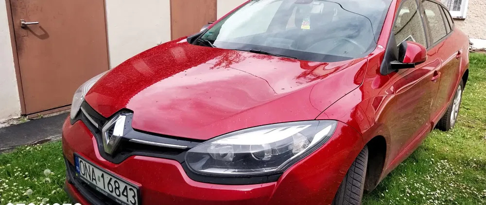 samochody osobowe Renault Megane cena 30000 przebieg: 170000, rok produkcji 2014 z Zawiercie